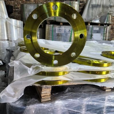 فلنج لوله فولادی EN1092 DN200 BS4504 PN16 برای صنعت پتروشیمی