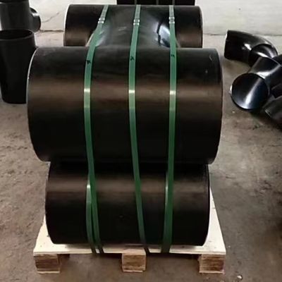 اتصالات لوله فولادی کربنی 5 اینچی ANSI ASME B16.9 زانو جوش لب به لب فولادی