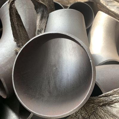 سه راهی فولادی زانویی 90 درجه 4 اینچ ASME B16.9 ASME 16.28 برای خط لوله
